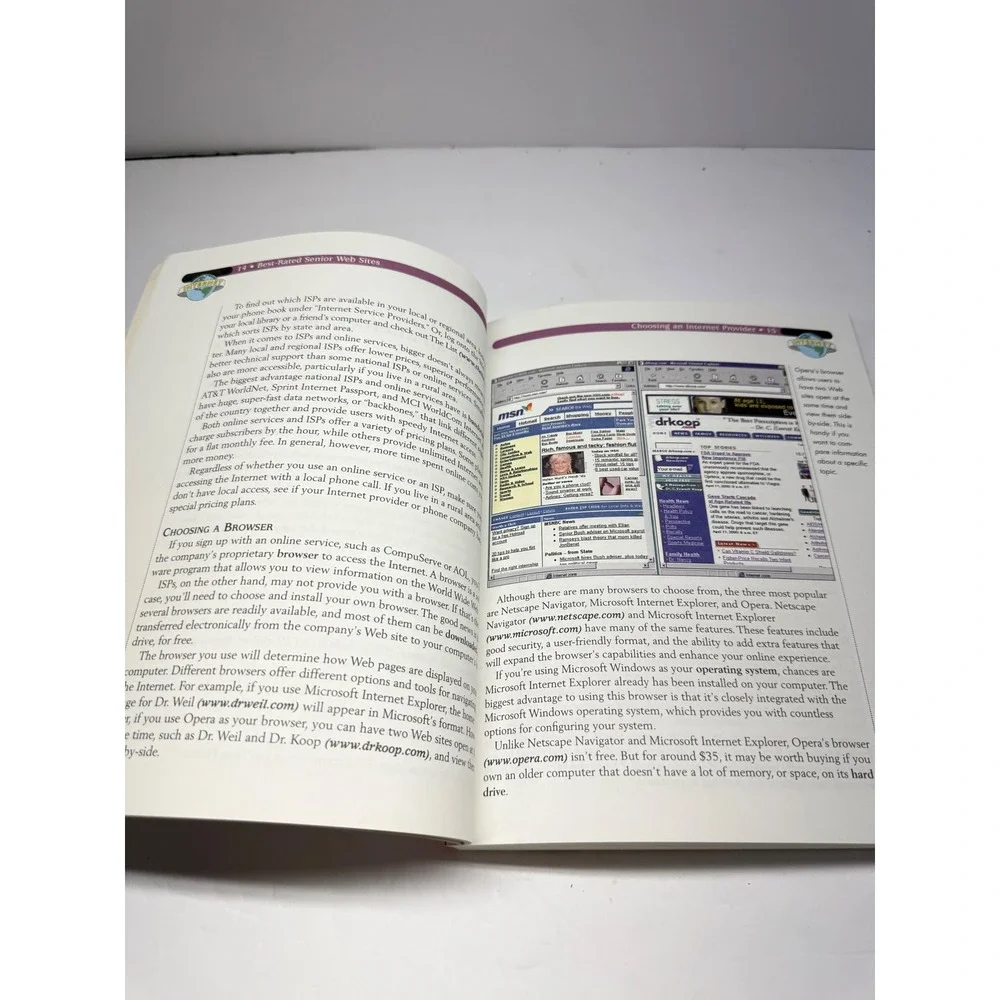 The Internet Made Easy for Seniors Consumer Guide Book with CD-ROM Vintage Tech